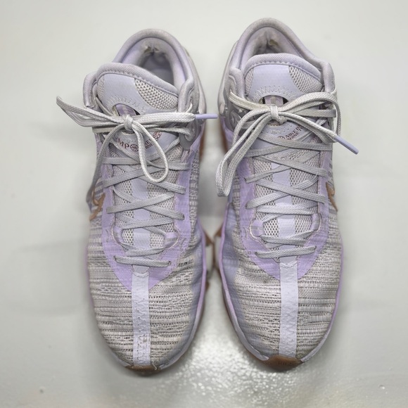 Nike Air Zoom G.T. Jump 2 Basketball Shoes Men’s 8.5 Lavender Purple Gum Sole main image 9